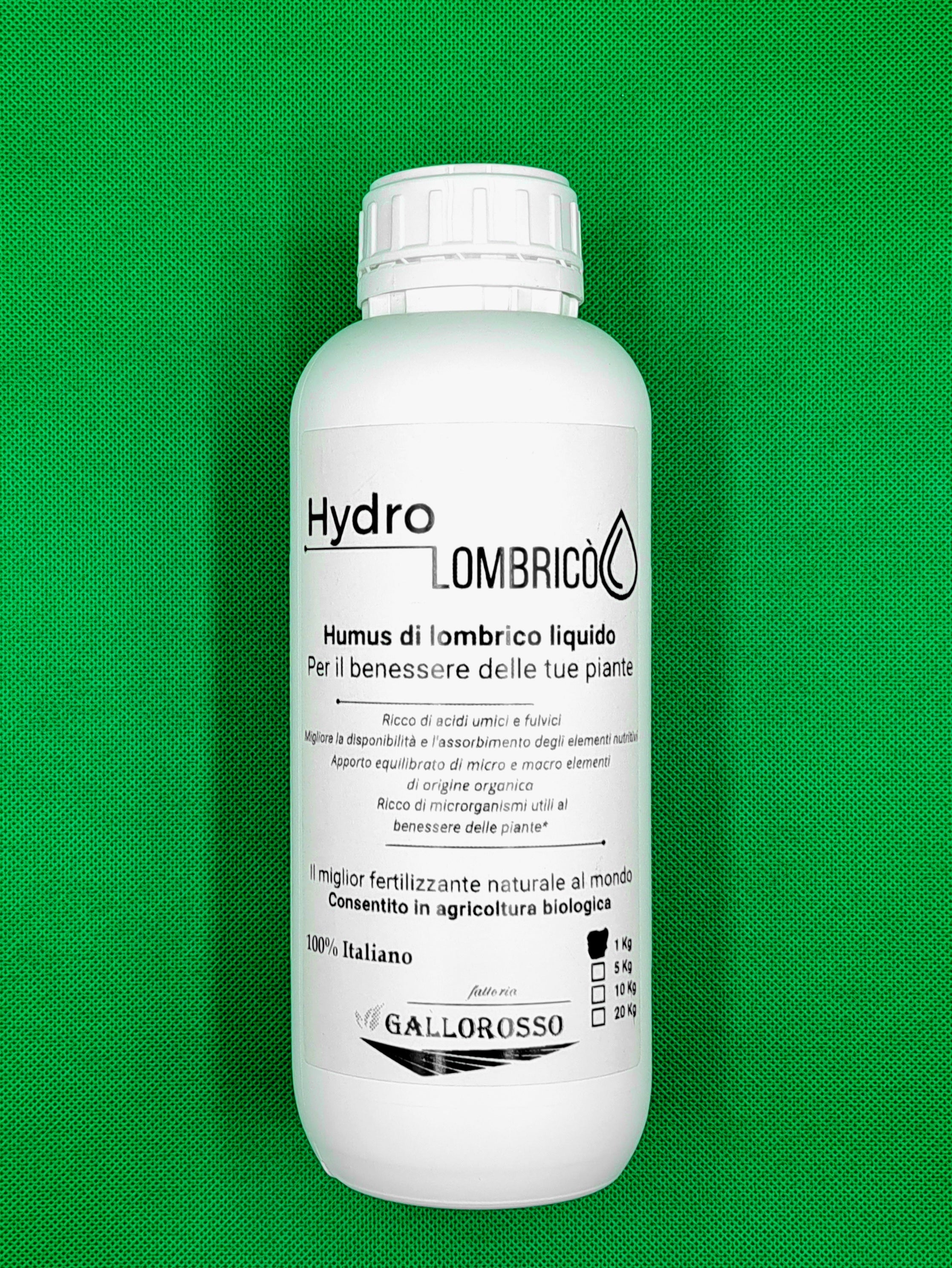 Fertilizzante organico 100% naturale da humus di lombrico